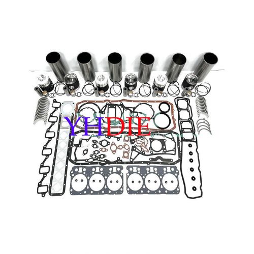 De12t engine overhaul rebuild kit with gasket bearing set fit for doosan engine