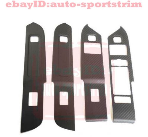 For 22-24 land rover defender v8 matte dry carbon window glass lift panel cover