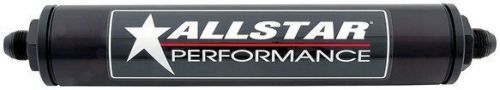 Allstar performance all40217 fuel filter - in-line - 10 micron - paper element