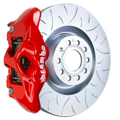 Brembo 1s5.8003a2 fits audi 16-23 tt front 1pc rotor slotted type3-red