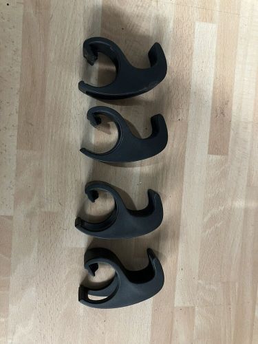 4 skoda yeti / karoq / kodiaq carrier bag boot hooks