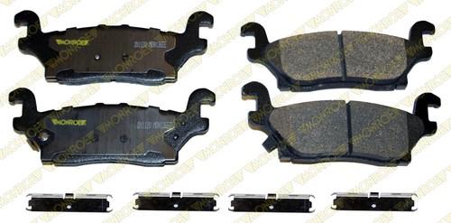 Monroe dx1120 brake pad or shoe, rear-monroe dynamics brake pad