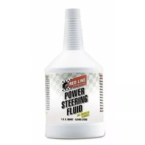 Red line synthetic power steering fluid (1 quart) red-30404