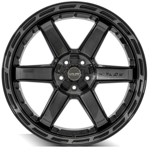 4play 4p63-22100-5d55-18bbt gen3 4p63 22x10 5x5&#034; &amp; 5x5.5&#034; -18et in gloss black