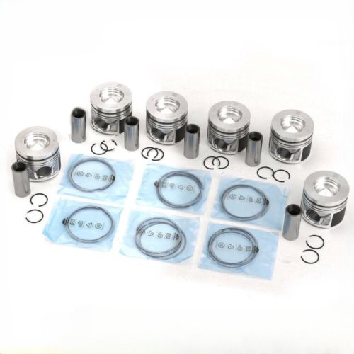 6pcs pistons rings set Φ83.01mm Φ30mm fits vw touareg audi a4 a6 q7 3.0 tdi