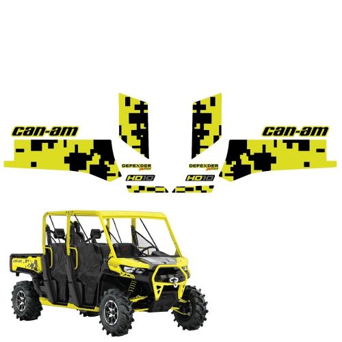 Can am defender xmr hd10 2019 decals graphics