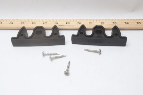 (2-pk) panther kppc king pin anchor system spare pole clips rubber