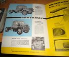 1960&#039;s brockway truck sleeper boxes advertising brochure-200 series