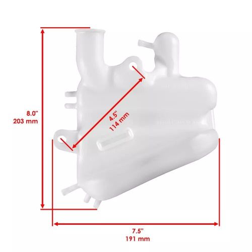 Radiator reserve tank for honda rancher 420 trx420fm 4x4 07-13 coolant reservoir