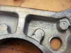 Volvo penta 4.3l  v6 aluminum carburetor adapter plate manifold -- 3853278