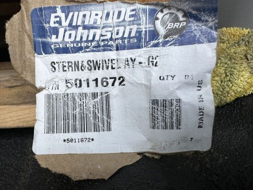 Evinrude g2 300 hp power trim and swivel stern bracket assembly pn 5011672 brand