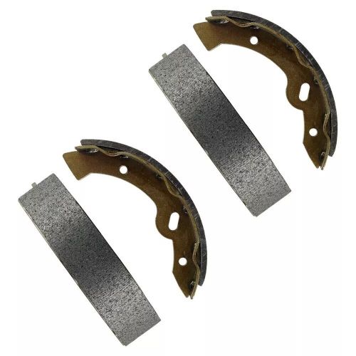 2 set of caltric brake shoes for ezgo txt / ezgo rxv 1997-up golf cart 27945-g01