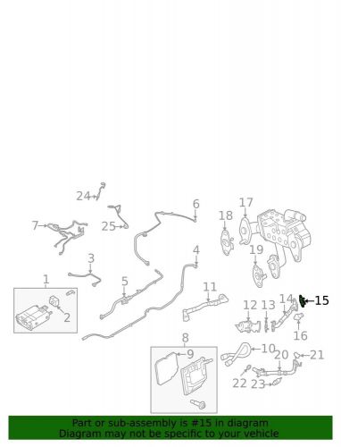 Genuine ford valve gasket k2gz-9e464-b