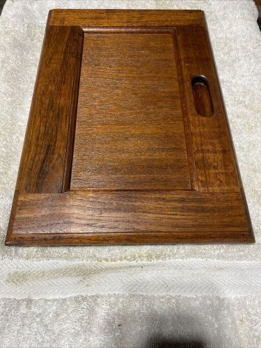 Used teak door 10.5” x 15.5” - oem - 1982 catalina 30 sailboat