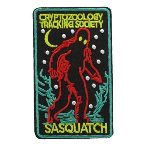 Cryptozoology patch patch iron on patch iron on patch iron on patch ironing up-