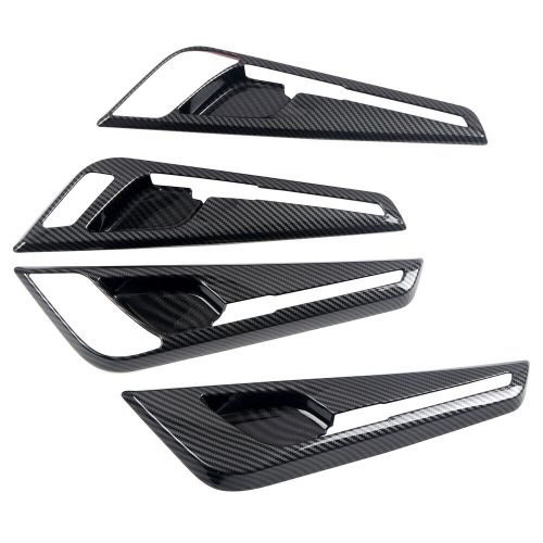 For kia ev6 2022-2024 interior door handle shell cover strip 4-piece (left hand handle)-