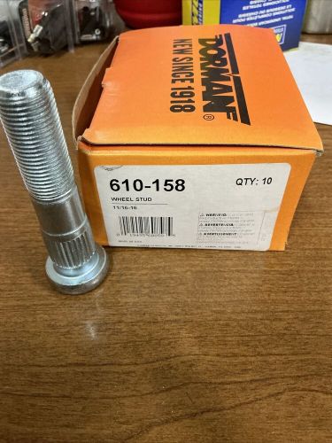 Dorman    610 158    11 16 16 serrated wheel stud  764 in knu nos