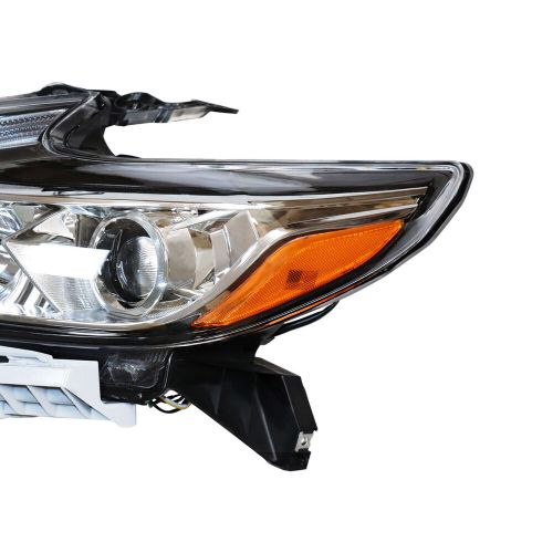 Halogen headlight left driver side headlamp for 2016-2018 nissan altima sedan