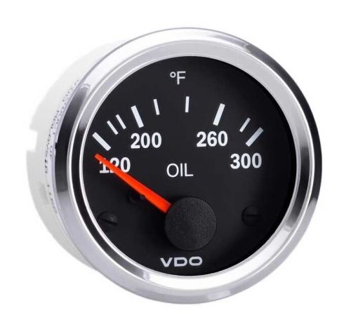 Vdo 310-196 vision chrome 300f oil temperature gauge  very limited stock hurry!