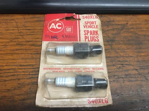 Ac delco s40xlg spark plugs set ngk br9ecs mercury mercruiser-