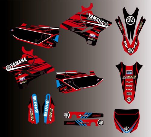 Fits yamaha yz 125 250 mx motocross 2015 2016 2017 2018 2019 2020 graphic kit