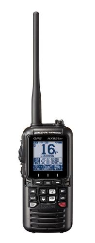 Standard hx891btbk handheld vhf / gps / bluetooth / bl