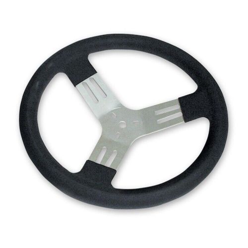 Longacre 56830 13&#034; kart steering wheel - black