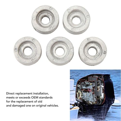 For marine zinc anode blocks for outboard motors 5 pack oxidation resistant