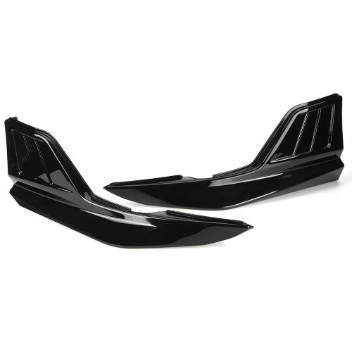 For 20+ toyota corolla le se rear bumper corner apron spat splitter-glossy black