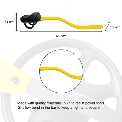 Stoplock pro steering wheel lock recommended for bmw  onwards anti-theft