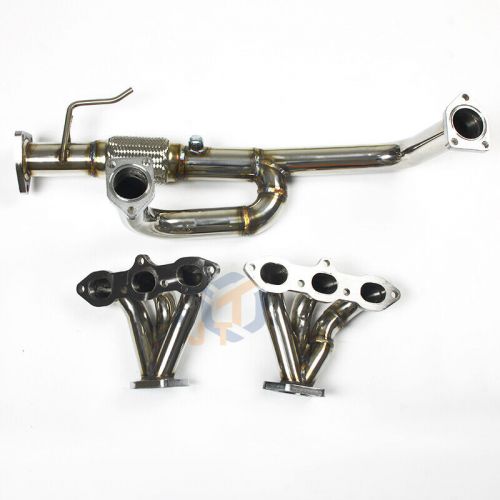 Exhaust headers for accord acura 98-03 + 3.2l cl/cltype-s/tl-s/tl v6 manifolds