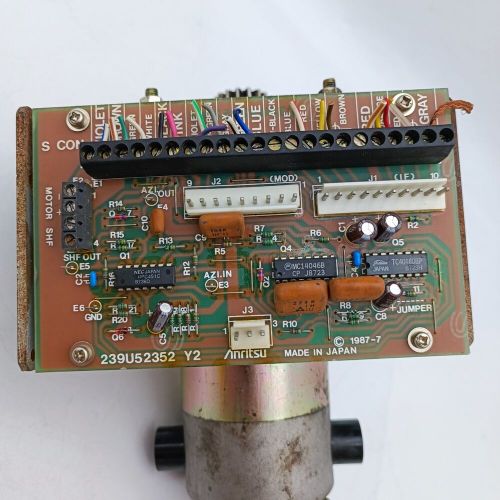 Matoba electric dc motor rg818a-r4544 simrad anritsu 24v f/ marine radar