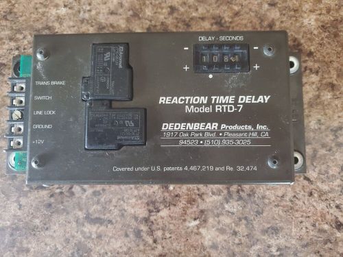 Dedenbear rtd7 reaction time delay box