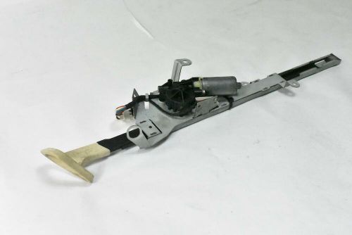 03-09 mercedes w209 clk500 clk550 front right seat belt feeder motor tan oem