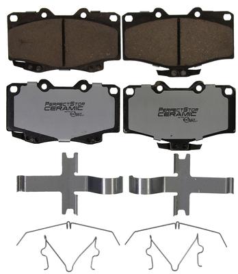 Perfect stop ceramic pc436a brake pad or shoe, front