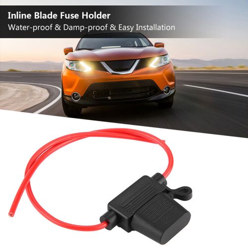 1pc 1-35a 12-32v car inline blade holder box in line waterproof for