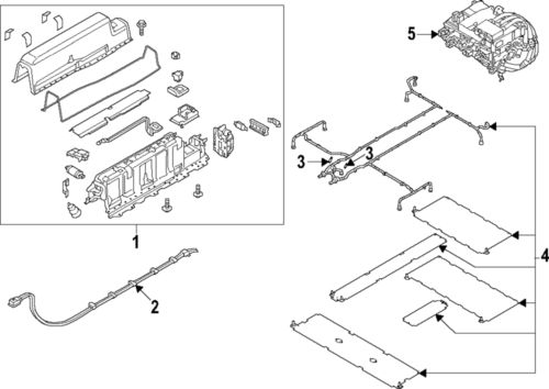 Genuine volvo inverter assembly 36003604