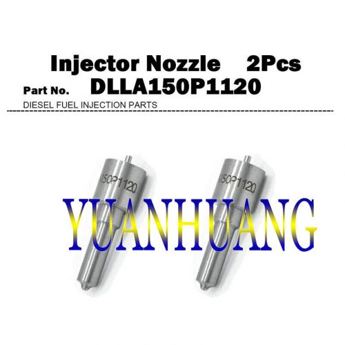 2x injector nozzle dlla150p1120 for mercedes benz actros om541 om542​ 11.9/15.9d