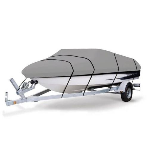 Heavy duty boat cover xxl- marine grade polyester canvas trailerable waterproof