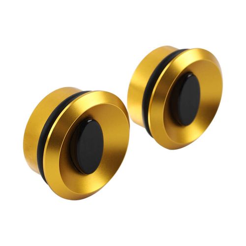 Cnc swing arm pivot caps frame cap plugs gold for honda cb 150 250 300 r