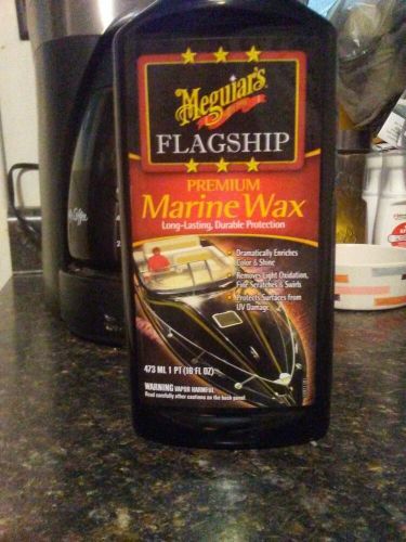 Mequiars flagship premium marine wax