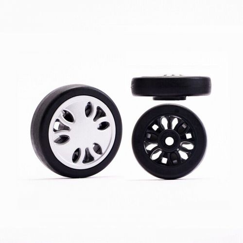 2x luggage accessories aircraft suitcase pulleys rollers damper wheel ver6933-