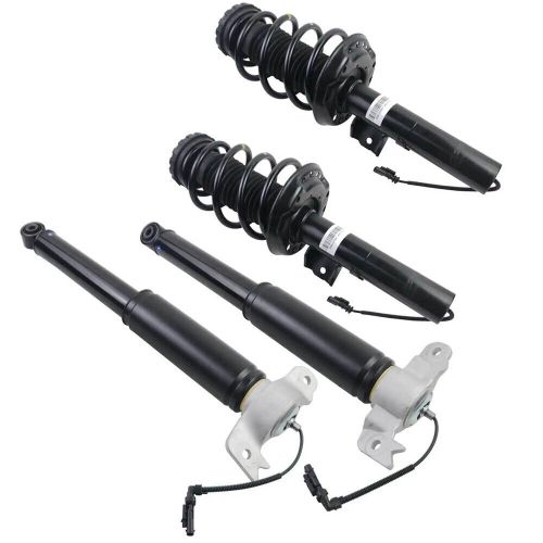 Rear + front shock absorber strut assys set for 2013-2019 cadillac xts 3.6l