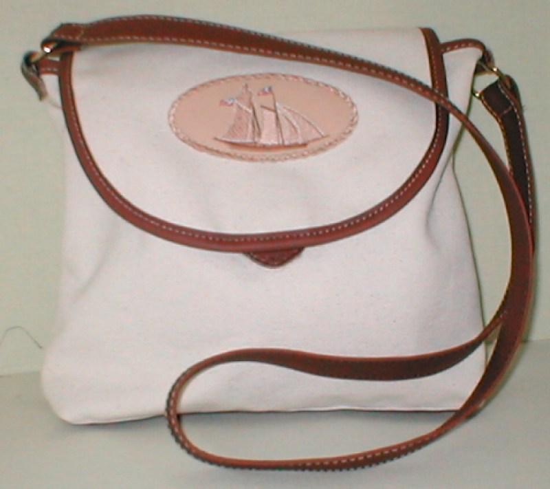 Classic duck canvas with leather trim $34.95  made in usa free freight usa only