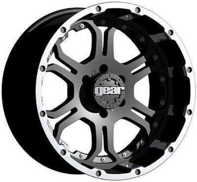 18" gear alloy 715mb recoil black rims &  285/60/18 nitto terra grappler wheels