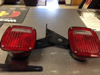 2011-2013 ford f350 cab & chassis tail lamp pkg