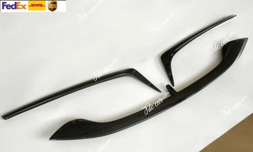 Real carbon fiber front bumper lip splitter for ferrari f12 berlinetta rz style