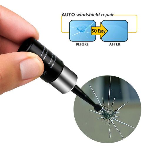 Windshield repair tool kit car fix car wind glass windscreen for chip crack pow