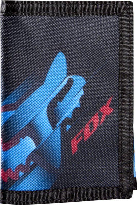 Fox racing mens tracer velcro wallet 2013 black