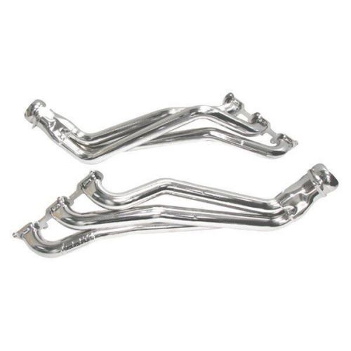 Bbk 16420 - cnc series™ steel silver ceramic coated long tube exhaust headers